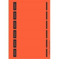 Leitz PC-beschriftbare Selbstklebende Rückenschilder 1686 Für Leitz 1050 Qualitäts-Ordner Rot 39 x 192 mm 150 Stück