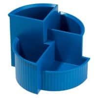 helit Stiftehalter 4 Fächer PS (Polystyrol) Blau