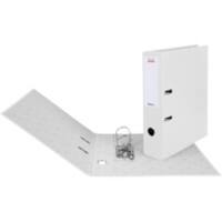 Biella Breit Ordner DIN A4 70 mm Weiß 2 Ringe 10341701U Kunststoff Hochformat