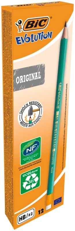 BIC Bleistift Evolution 655 HB 12 Stück