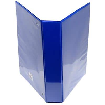 Präsentations-Ringbuch Polypropylen DIN A4 4 Ringe 40 mm Blau 51843BE