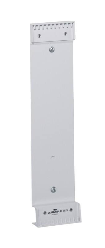 DURABLE FUNCTION DIN A4 Sichttafel Wandmontiert Grau 567410 7,3 x 32,2 cm 567410
