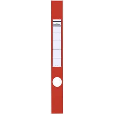 DURABLE ORDOFIX Selbstklebende Ordneretiketten 40 mm Rot 10 Stück