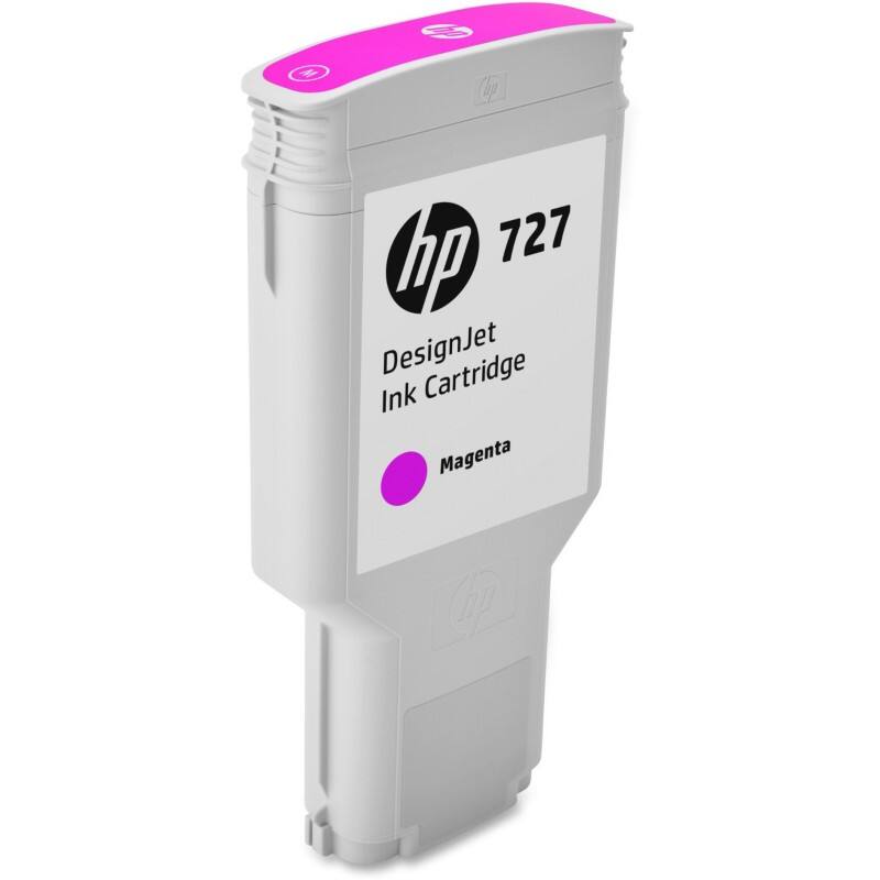 HP 727 Original Tintenpatrone F9J77A Magenta Each 300 ml 