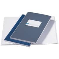 Djois Atlanta 165 x 105 mm Blaues Hardcover-Notizbuch Liniert 60 Blattn