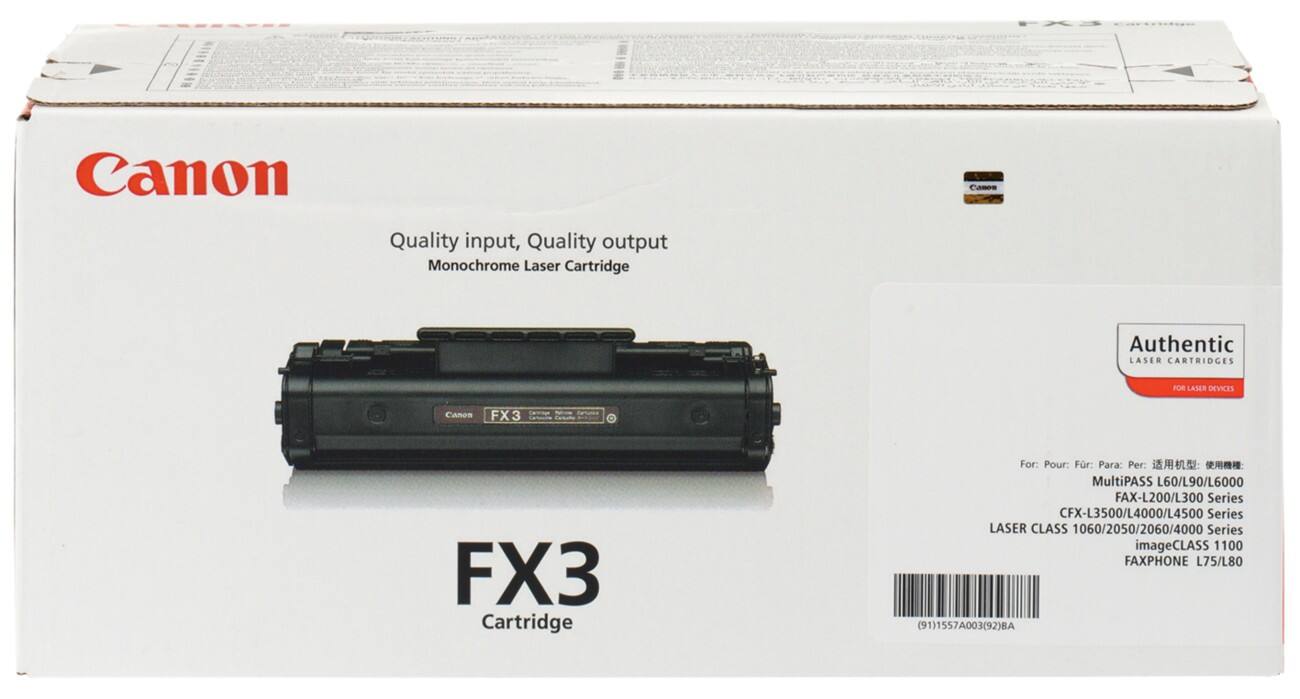 Canon FX 3 Original Tonerkartusche Schwarz