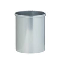 Vepa Bins Metall Abfalleimer 25,5 x 36 cm Silber