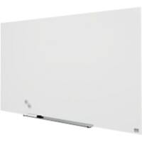 Nobo Impression Glastafel Magnetisch Einseitig 126 (B) x 71 (H) cm Brillantweiß