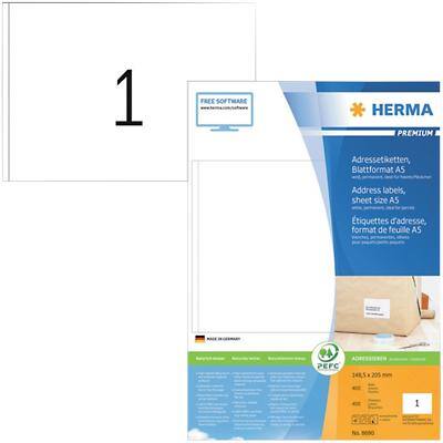 HERMA Adressetiketten Premium Weiß 400 Stück