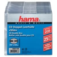 Hama CD-/DVD-Hüllen 25 Stück