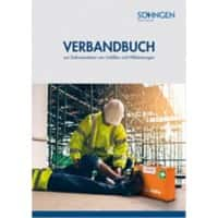 SÖHNGEN Verbandbuch Erste Hilfe Grün DIN A4