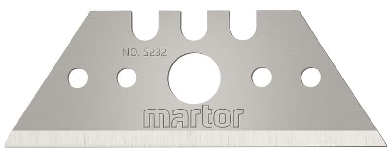 MARTOR Ersatzklinge 53 mm Metall Schwarz 10 Stück