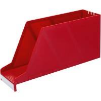 Leitz Stehsammler quer 2427/2427-00-25, rot, 97 x 336 x 0/156 mm