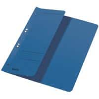 Leitz Ösenhefter 3740 DIN A4 Blau Manilakarton A4 mit kaufmännischer Heftung 23,5 x 30,5 cm