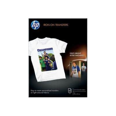 HP HPC6050A Textilfolien DIN A4 170 g/m² 21 x 29,7 cm 12 Blatt