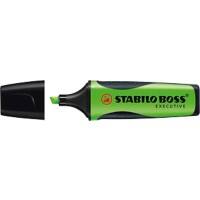 STABILO Boss Executive Textmarker Grün Breit Keilspitze 2 - 5 mm