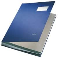 Leitz Unterschriftsmappe 5700-35 Blau Gelocht DIN A4