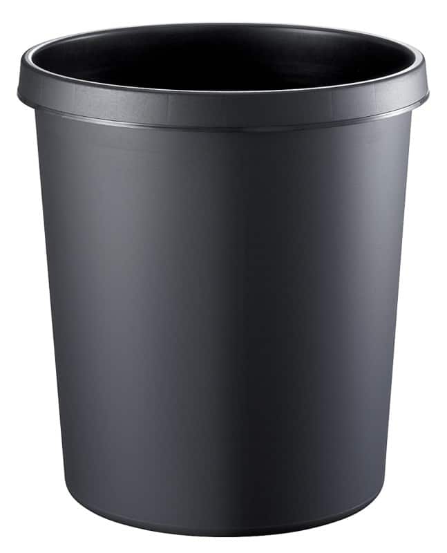 helit Papierkorb 18 L Schwarz PE (Polyethylen) H61058