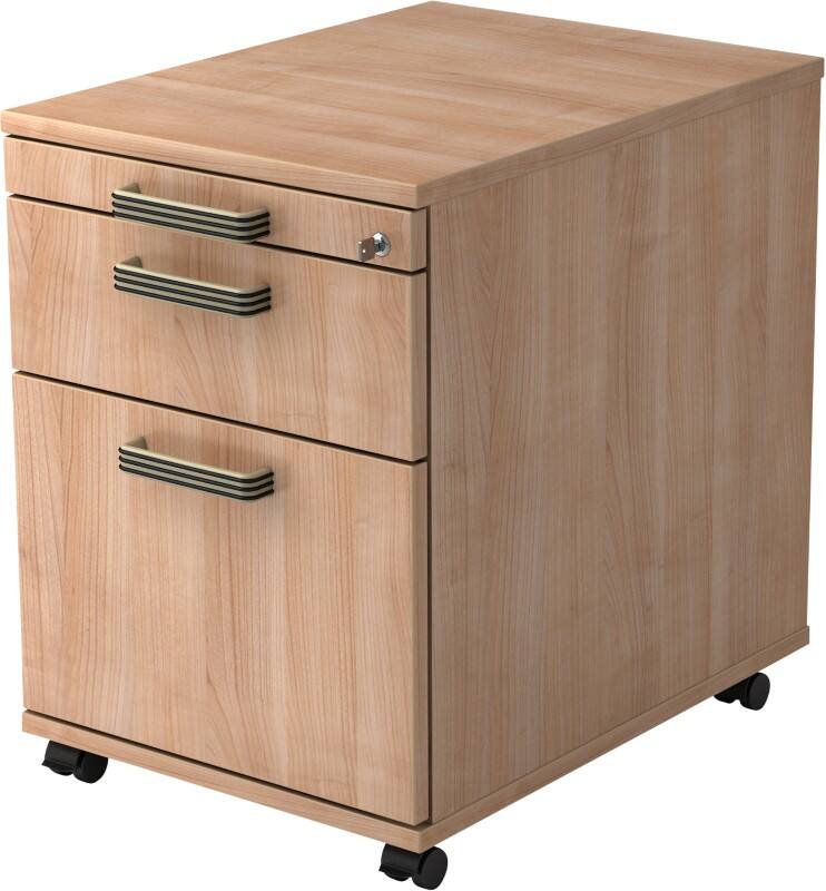 Hammerbacher Rollcontainer AC20/6 Buche 428 x 580 x 590 mm