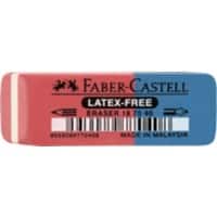Faber-Castell Radierer 7070-40 Rot, Blau