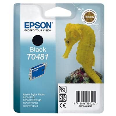 Epson T0481 Original Tintenpatrone C13T04814010 Schwarz