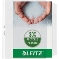 Leitz Prospekthüllen DIN A4 Genarbt Transparent 12 Mikron PP (Polypropylen) Rechts 4 Löcher 474 50 Stück