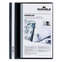 DURABLE Duraplus Schnellhefter 257901 DIN A4+ PVC (Polyvinylchlorid) 24 (B) x 31,1 (H) cm Schwarz