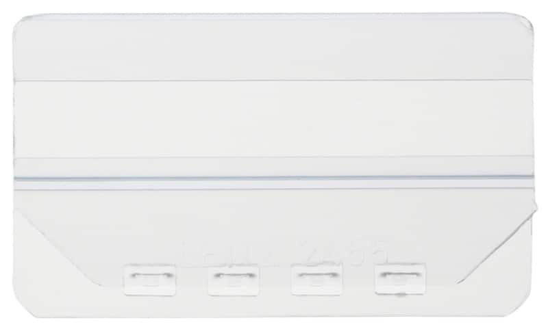 Leitz Vollsichtreiter 2455 Für Leitz Einstellmappen 2430 und 2435 Kunststoff 5 x 3 cm 50 Stück