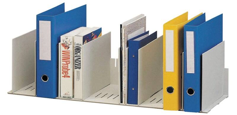Paperflow Buchstütze Grau 80,2 x 27,5 x 21 cm