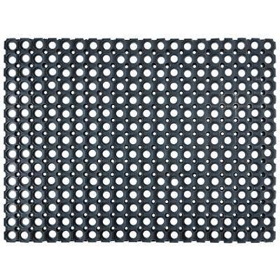 Floortex Fussbodenmatte Honeycomb Schwarz 800 x 600 mm