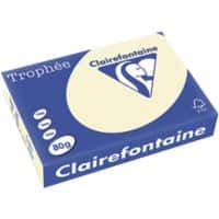 Trophée DIN A4 Farbiges Papier Creme 80 g/m² Matt 500 Blatt