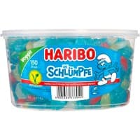 Haribo Fruchtgummi Die Schlümpfe 150 Stück à 9 g