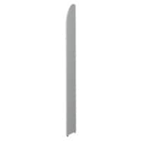 Kerkmann Abschlusswange Dante Lichtgrau 19 x 325 x 1.900 mm