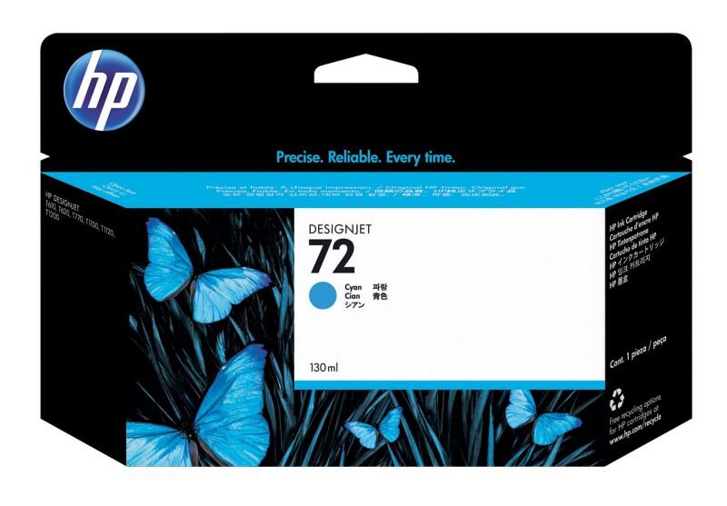 HP 72 Original Tintenpatrone C9371A Cyan