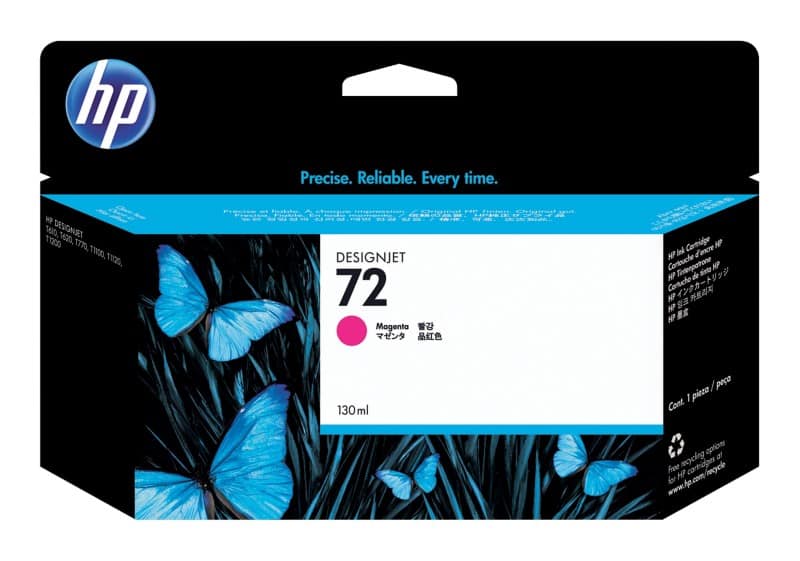 HP 72 Original Tintenpatrone C9372A Magenta