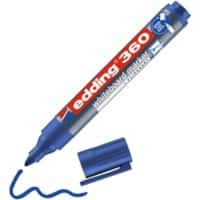 edding 360 Whiteboard-Marker Blau Mittel Rundspitze 1,5 - 3 mm