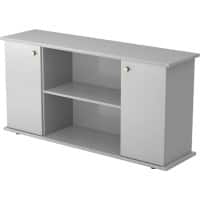 Hammerbacher Future Sideboard Hellgrau 1.660 x 440 x 840 mm