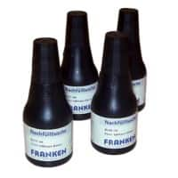 Franken Nachfülltusche Schwarz 4 Stück à 25 ml