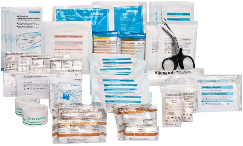 SÖHNGEN Nachfüllsatz für Erste-Hilfe-Kasten DIN 13169 20,8 x 11,7 cm