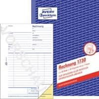 AVERY Zweckform Rechnungsblock 1730 DIN A5 Perforiert N/A 40 Blatt