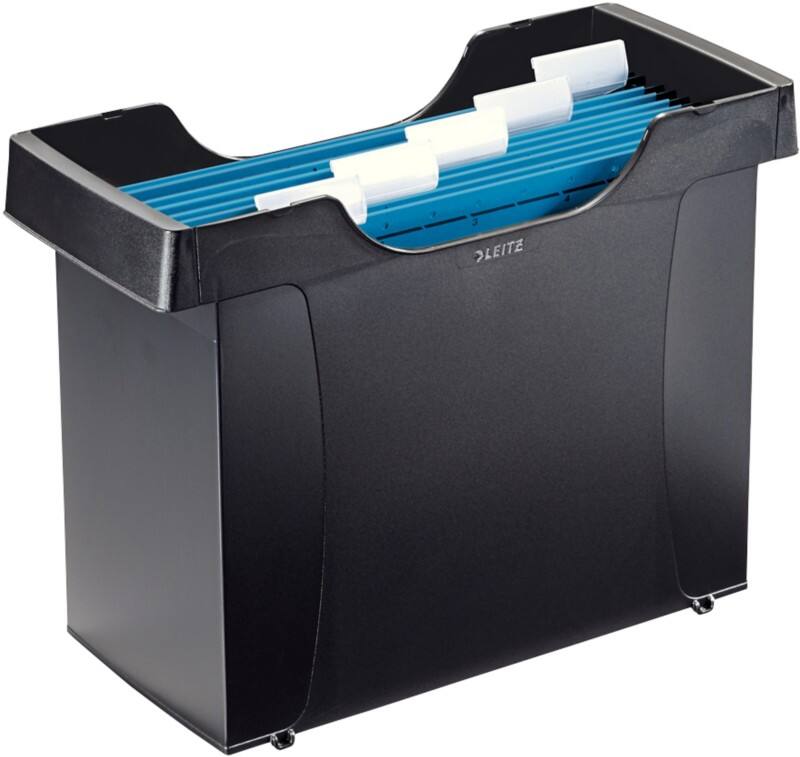 Leitz Plus Hängeregisterbox DIN A4 20 Stück Plastic Schwarz 36,5 x 17 x 27,3 cm