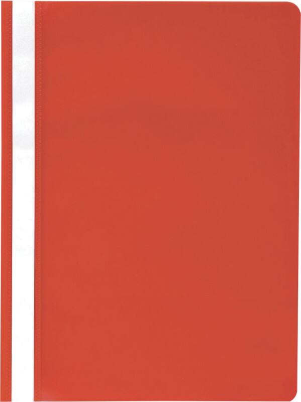 Exacompta Schnellhefter 449203B DIN A4 Rot Polypropylen