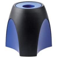 HAN Briefklammernspender Delta Kunststoff Schwarz, Blau 9,5 x 9,5 x 8,8 cm