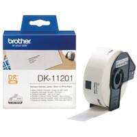 Brother DK-11201 Authentic Adressetiketten Selbstklebend Weiß 29 x 90 mm 400 Labels