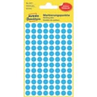 AVERY Zweckform 3011 Markierungspunkte Blau 4 Blatt à 104 Etiketten