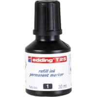 edding Nachfülltinte T25 Schwarz 30 ml