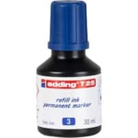 edding Nachfülltinte T25 Blau 30 ml