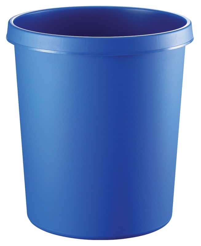 helit Papierkorb Polyethylen Blau 31 x 33,5 cm