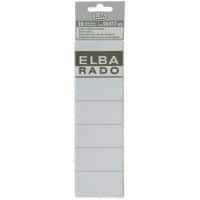 ELBA RADO Rückenschilder 59 x 190 mm Weiß 10 Stück