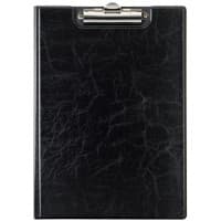 DURABLE Klemmbrettmappe 2355 Schwarz DIN A4 23,7 x 1 x 33 cm Verstärkte Weichfolie